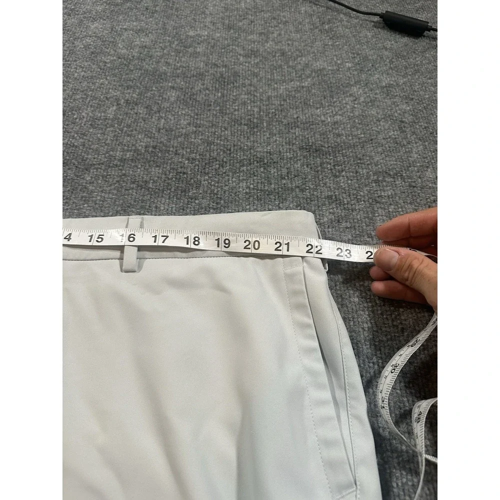 Peter Millar Shorts Mens 44 Khaki Tan Salem Performance Flat Front Golf Chino